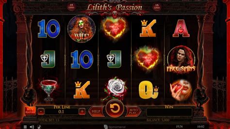 Lilith Passion 15 Lines 888 Casino